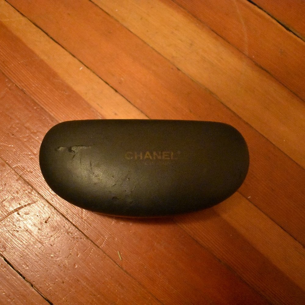 Burgundy Chanel Sunglasses